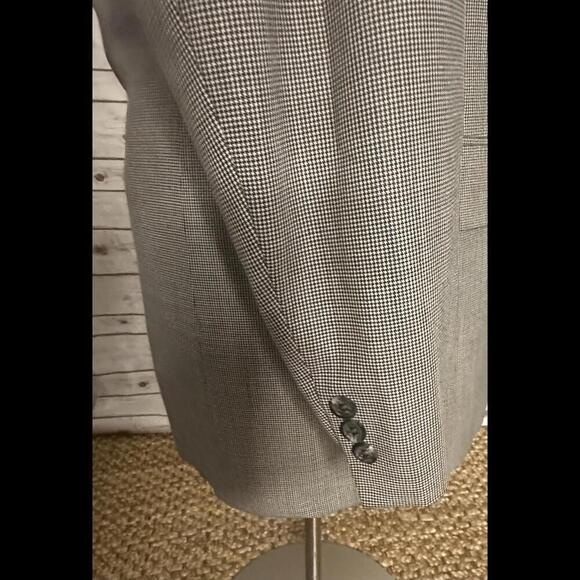 Brooks Brothers houndstooth sports coat Size 44L - Picture 7 of 9